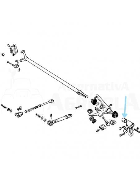 Casquillo biela movimiento segadora BCS