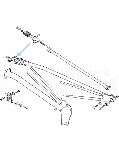 Casquillo aluminio rueda segadora BCS
