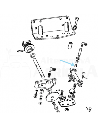 Casquillo atador empacadora de alambre John Deere WP14177