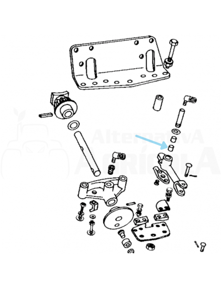 Casquillo atador empacadora de alambre John Deere WP14177