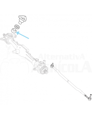 Rodamiento esférico Media Bola Tractores Fiat