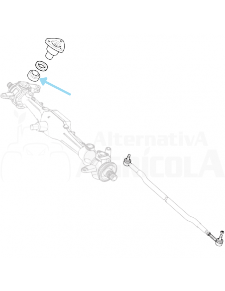 Rodamiento esférico Media Bola Tractores Fiat