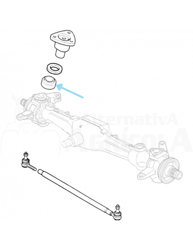 Rodamiento media bola Fiat y Ford Tractores Antiguos