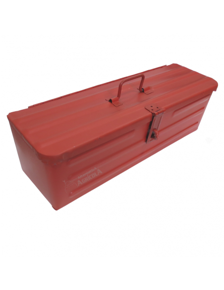 Caja de herramientas metálica 420 x 120 x 120 roja