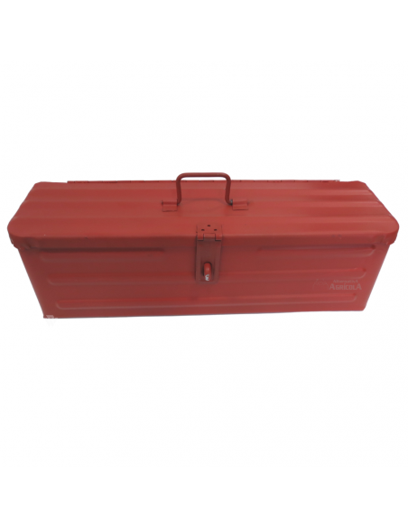 Caja de herramientas metálica 420 x 120 x 120 roja