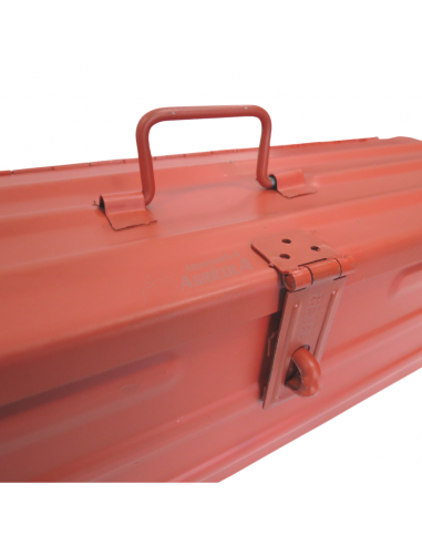 Caja de herramientas metálica 420 x 120 x 120 roja