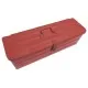 Caja de herramientas metálica 420 x 120 x 120 roja