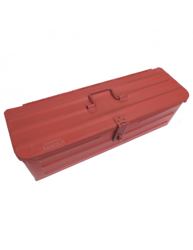 Caja de herramientas metálica 420 x 120 x 120 roja
