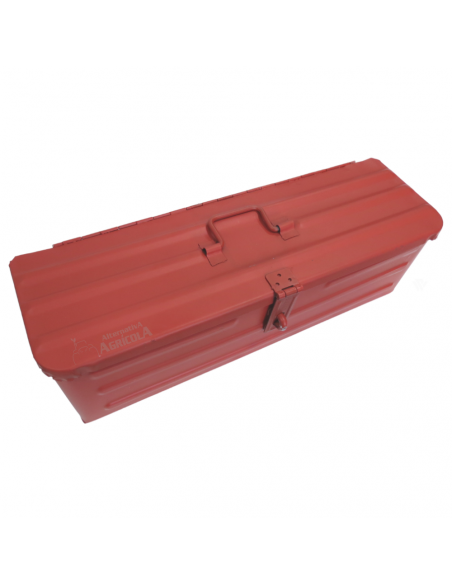 Caja de herramientas metálica 420 x 120 x 120 roja