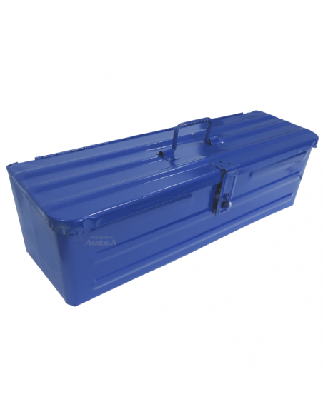 Caja de herramientas metálica 420 x 120 x 120 azul