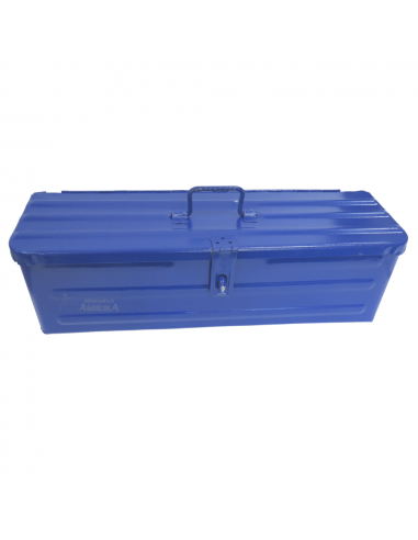 Caja de herramientas metálica 420 x 120 x 120 azul