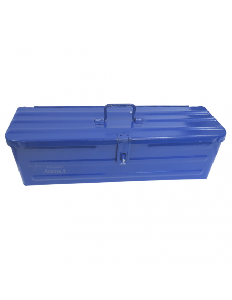 Caja de herramientas metálica 420 x 120 x 120 azul