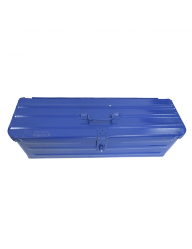 Caja de herramientas metálica 420 x 120 x 120 azul
