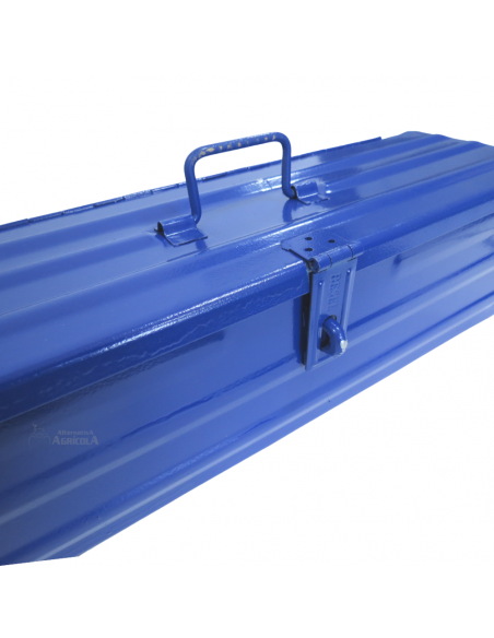 Caja de herramientas metálica 420 x 120 x 120 azul
