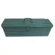 Caja de herramientas metálica 420 x 120 x 120 verde