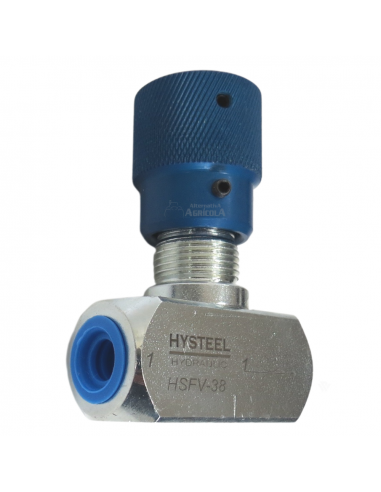 Regulador de caudal 3/8 sistemas hidráulicos