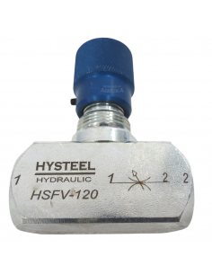 Regulador de caudal 1/2 sistemas hidráulicos