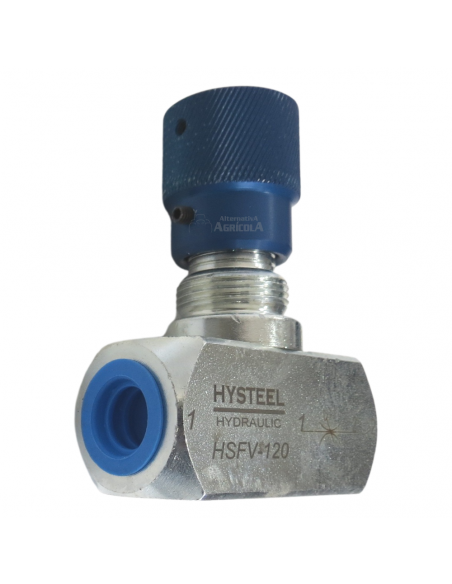 Regulador de caudal 1/2 sistemas hidráulicos