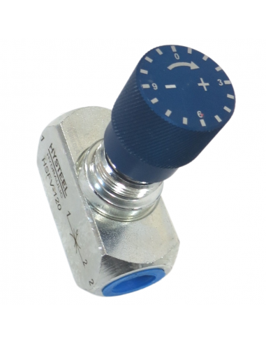 Regulador de caudal 1/2 sistemas hidráulicos