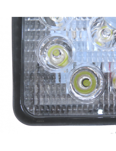 Faro de Trabajo Cuadrado de 9 Leds 116x116x35