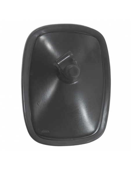 Espejo retrovisor 185 x 140mm cubeta metálica