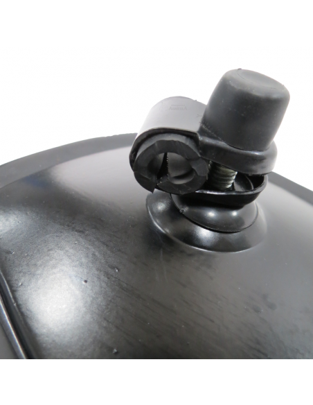 Espejo retrovisor 185 x 140mm cubeta metálica