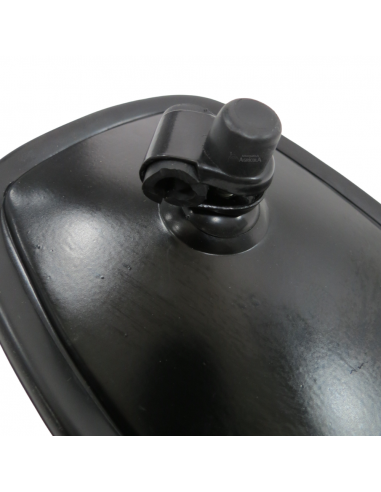 Espejo retrovisor 185 x 140mm cubeta metálica