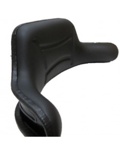Respaldo asiento pvc negro RM20 universal