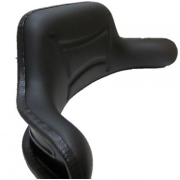 Respaldo asiento pvc negro RM20 universal