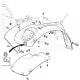 Guardabarros metálico Derecho para Tractores John Deere de la serie 6020 y 6030