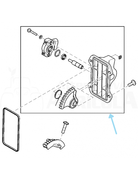 Sensor Posición Elevador Tractores John Deere Serie 6000 AL176767