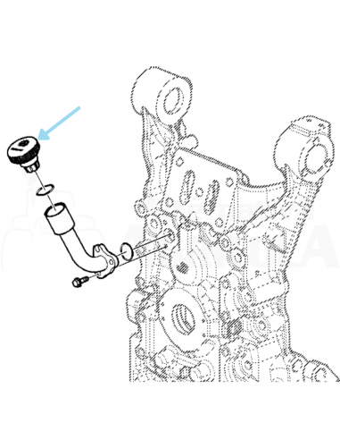 Tapón Depósito Aceite Hidráulico John Deere Series Antiguas