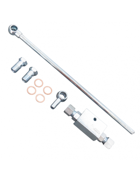 Kit válvula seguridad anti retorno 3/8" para tercer punto hidráulico