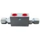Kit válvula seguridad anti retorno 3/8" para tercer punto hidráulico
