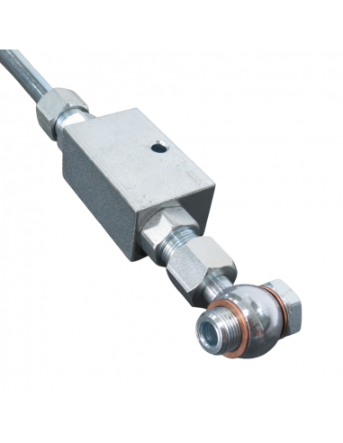 Kit válvula seguridad anti retorno 3/8" para tercer punto hidráulico