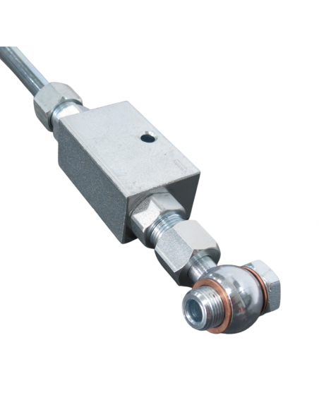 Kit válvula seguridad anti retorno 3/8" para tercer punto hidráulico