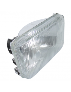 Óptica faro delantero con lámpara H4 tractor Case, John Deere (comprobar info)