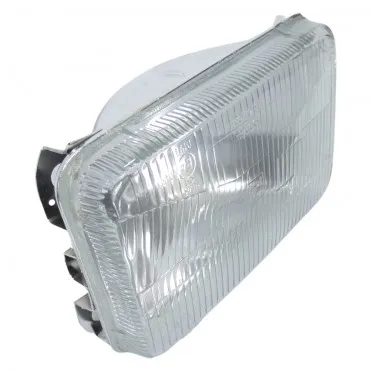 Óptica faro delantero con lámpara H4 tractor Case, John Deere (comprobar info)