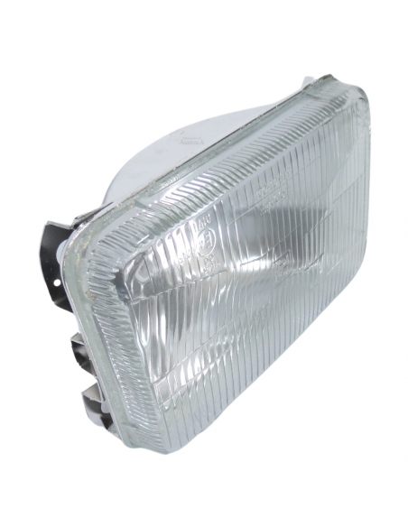 Óptica faro delantero con lámpara H4 tractor Case, John Deere (comprobar info)
