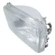 Óptica faro delantero con lámpara H4 tractor Case, John Deere (comprobar info)