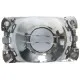 Óptica faro delantero con lámpara H4 tractor Case, John Deere (comprobar info)