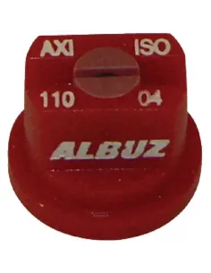 Boquilla Cerámica Rajilla 110º AXI ALBUZ Roja fumigación