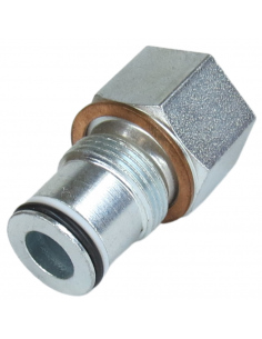 Racor carry over continuidad presión distribuidor hidrálulico 3/8"