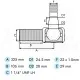 Rótula Roscada curva Izquierda 1"1/4 Tractores Ford Serie 70 y Fiat serie G