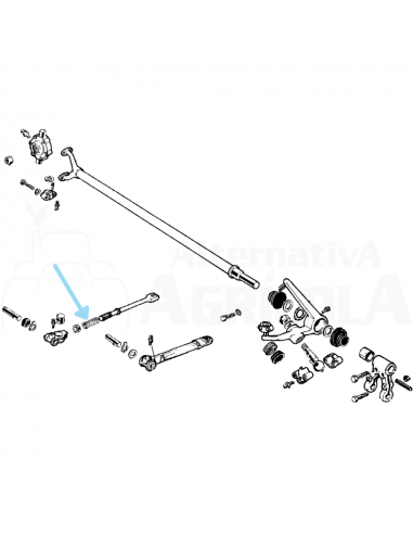 Muelle biela sierra segadora BCS 2430