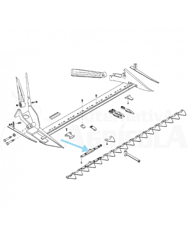 Cabeza de sierra segadora BCS