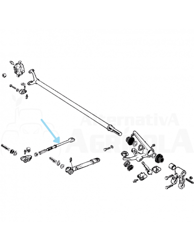 Biela metálica segadora BCS 27071