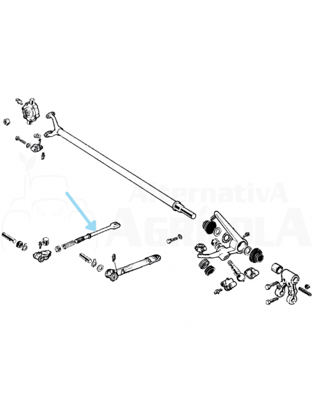 Biela metálica segadora BCS 27071