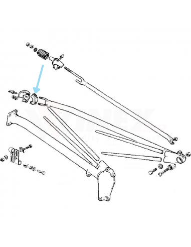 Casquillo bronce rueda segadora BCS 20248