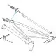 Soporte Plástico muelle tirante BCS 2850